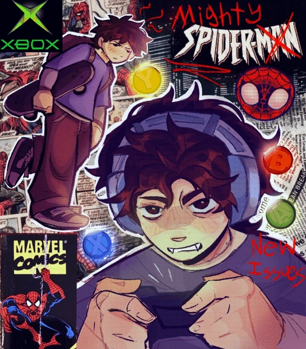 Mighty Spider(Earth 19041) character artwork