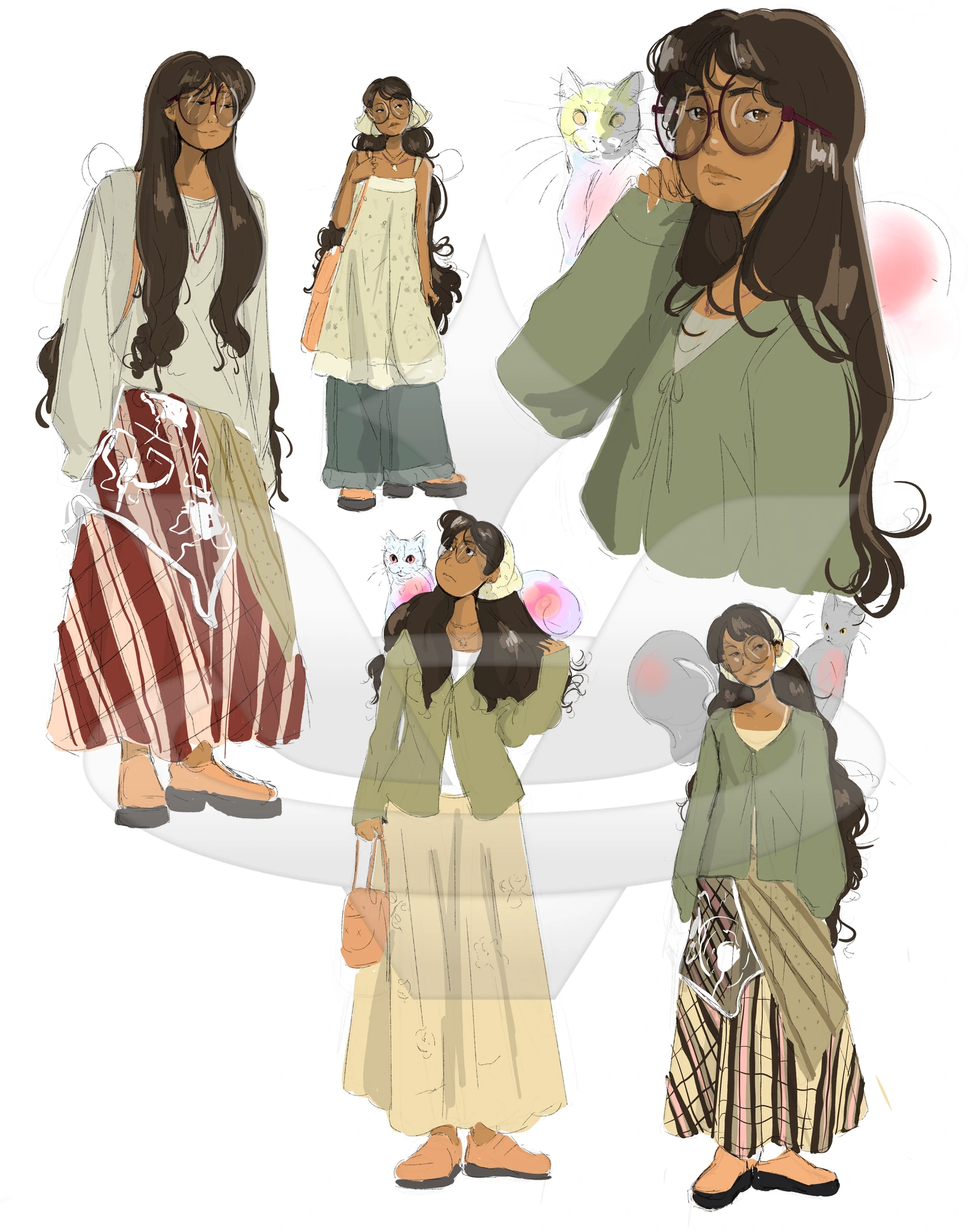 Ankha clothing drafts character artwork