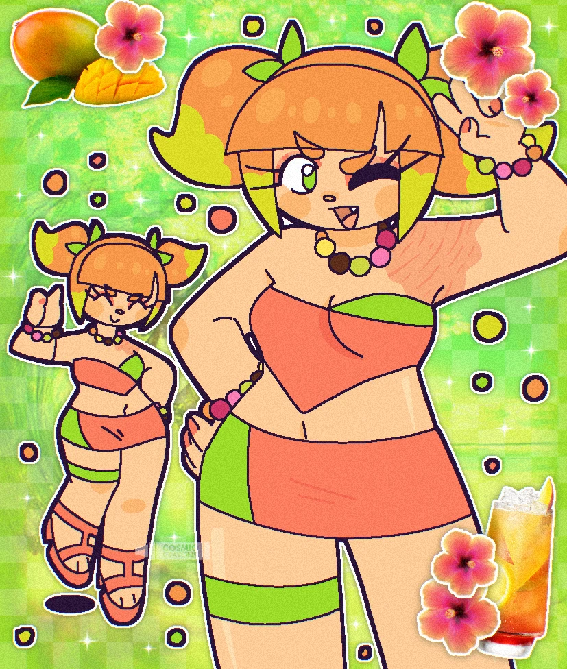 Mango character artwork