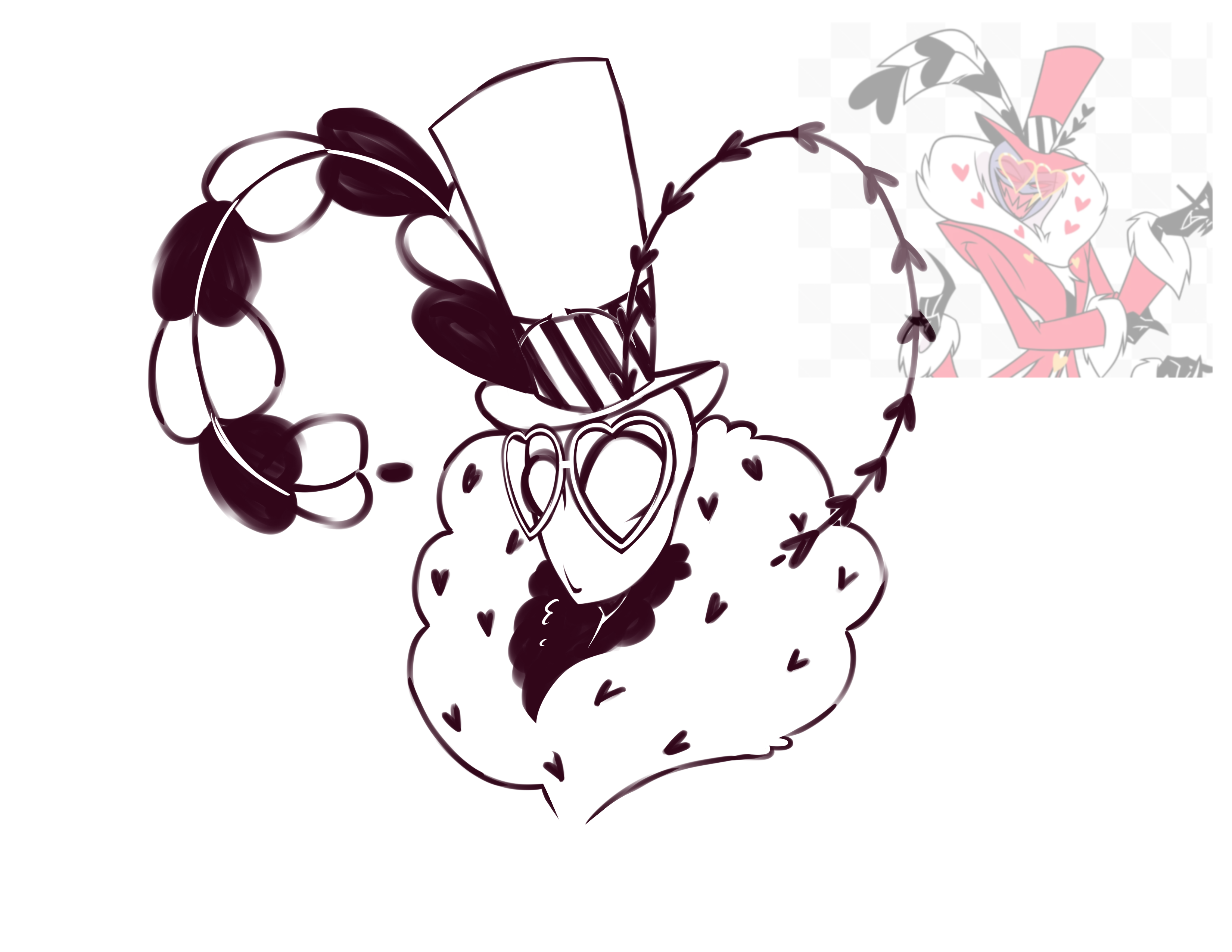 I drew the bald one - Unvale