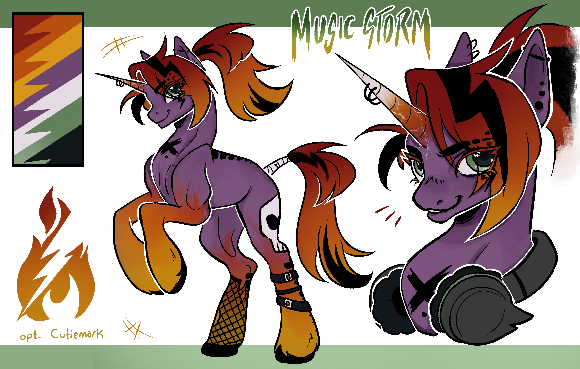 Oldest MLP OC Redesign - Unvale