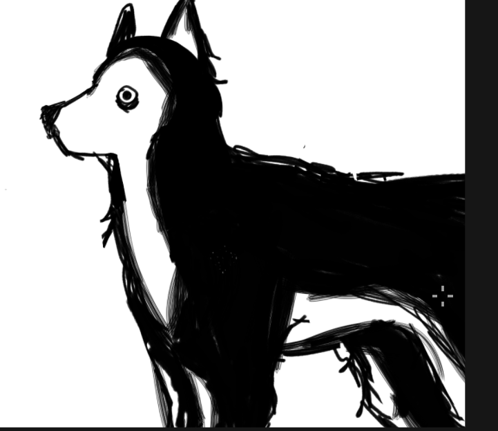 I don't think I did very well, but I drew a dog :) - Unvale