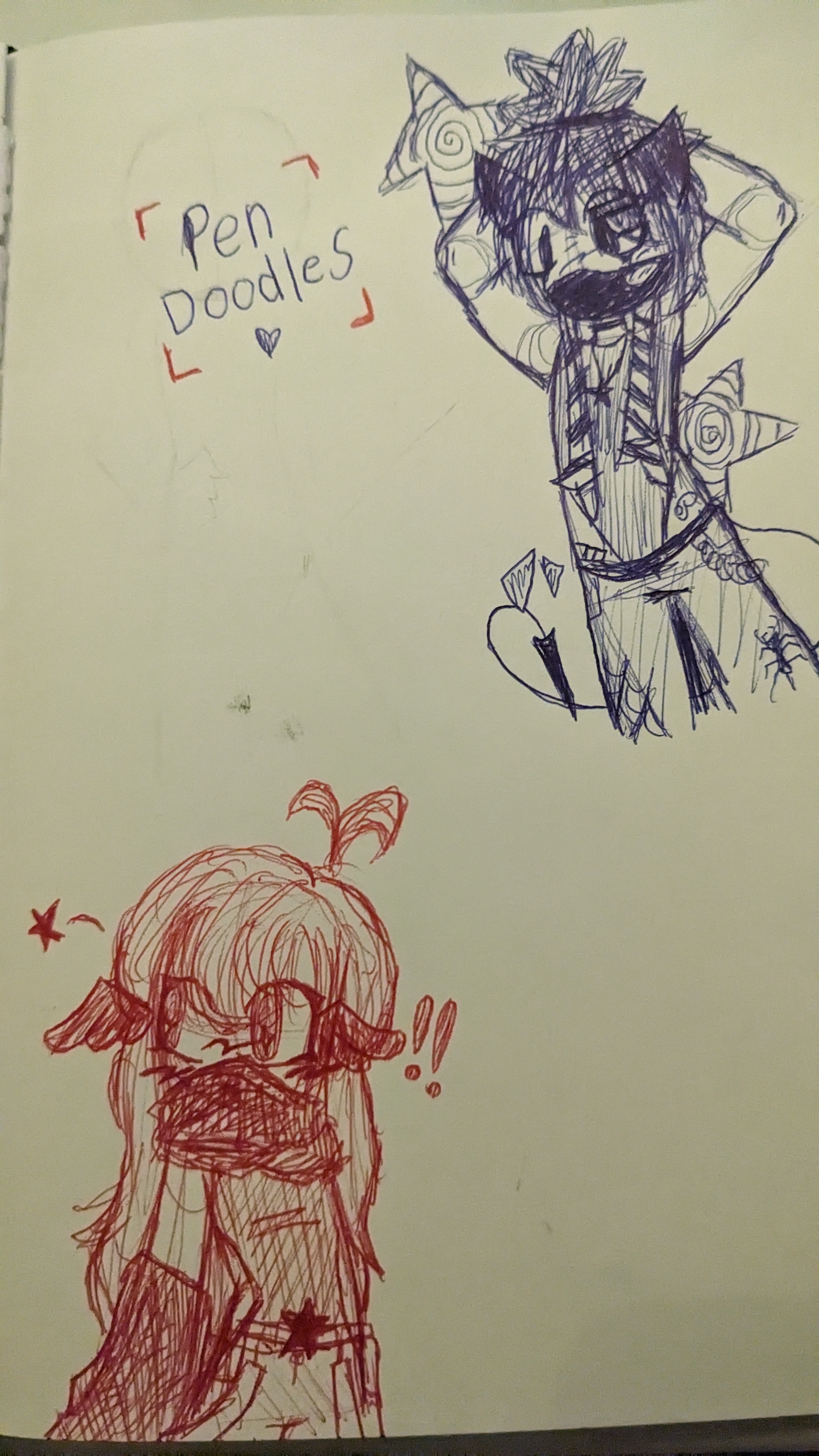 God I haven't drawn in pen for foreverrrrrr - Unvale