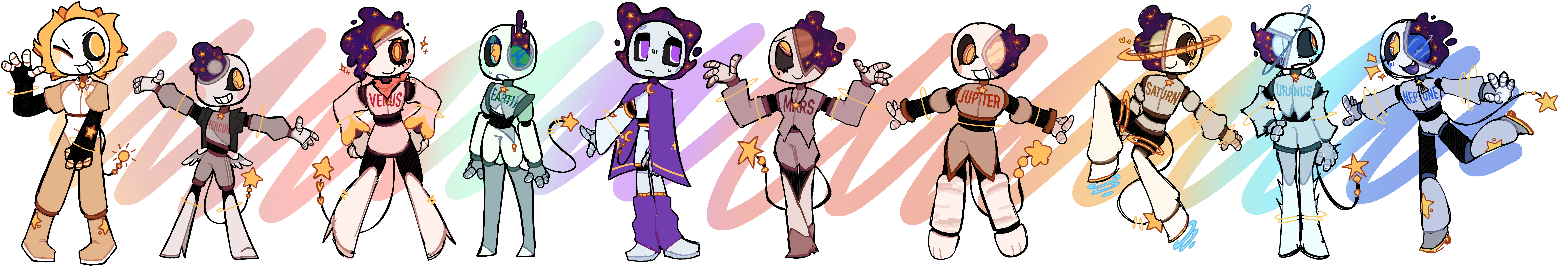I cant believe i'm finished with my Solar System Animatronics- - Unvale