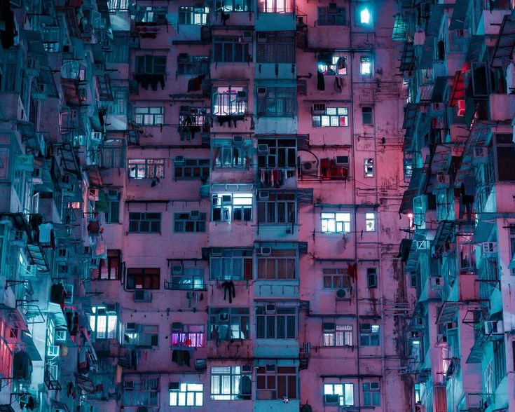 Dystopian NYC world artwork
