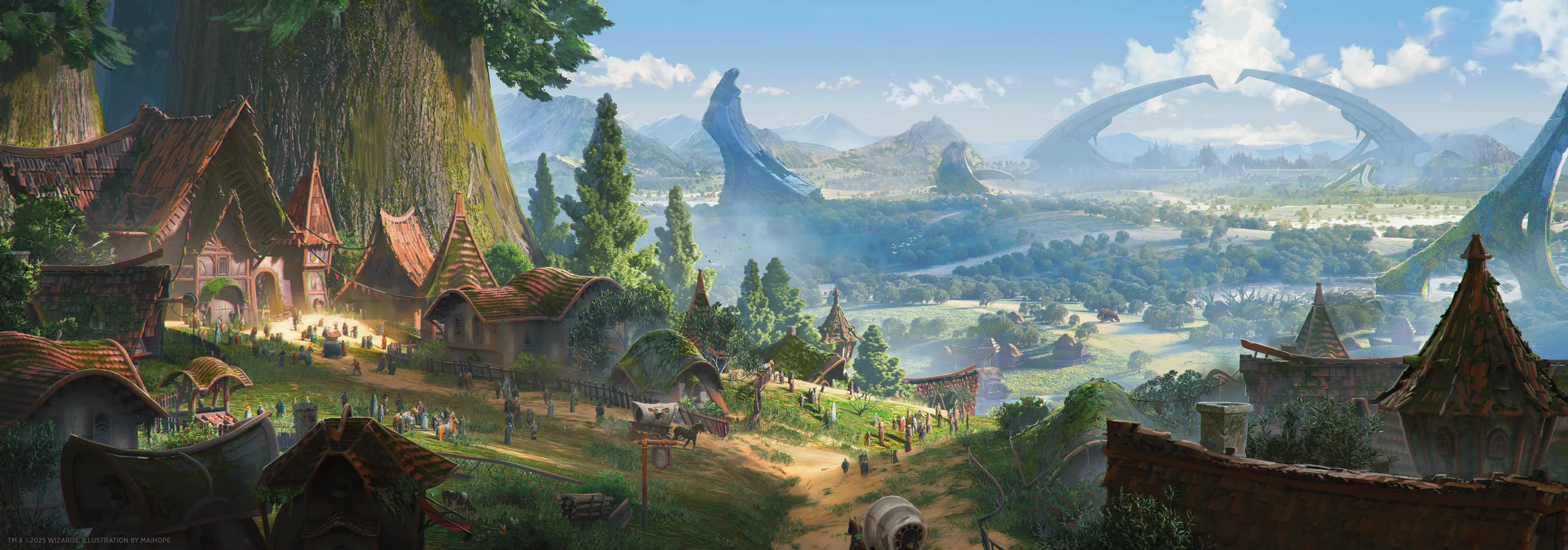 Fantasy world artwork