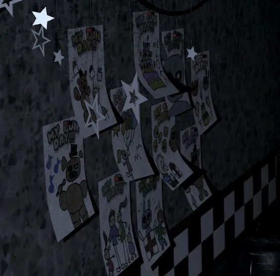 FNAF world artwork