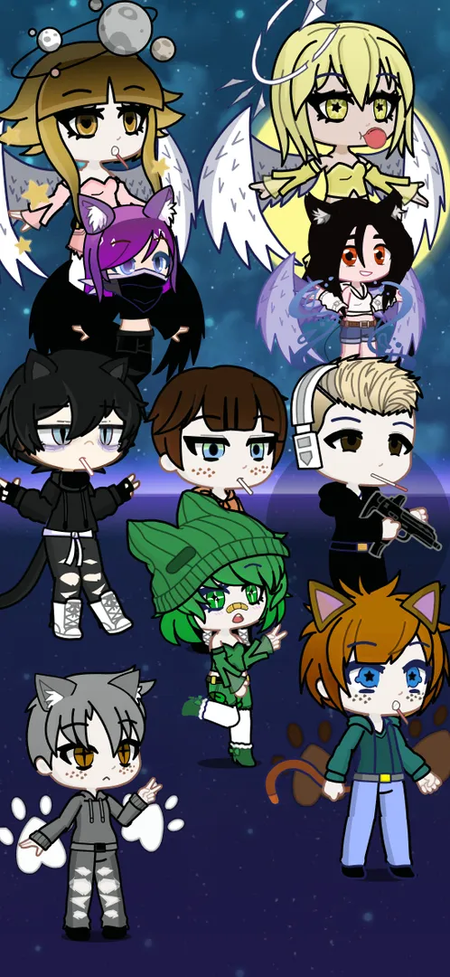 Gacha world artwork