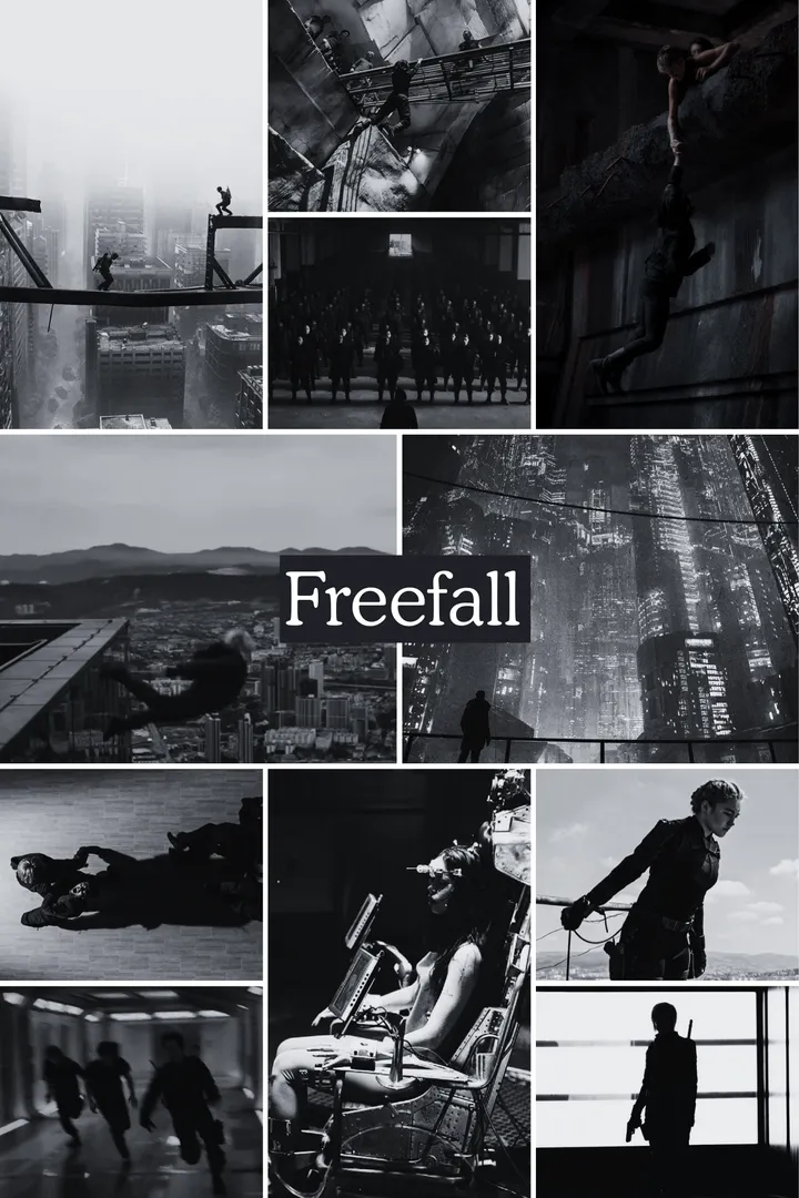 Freefall (My book) world artwork