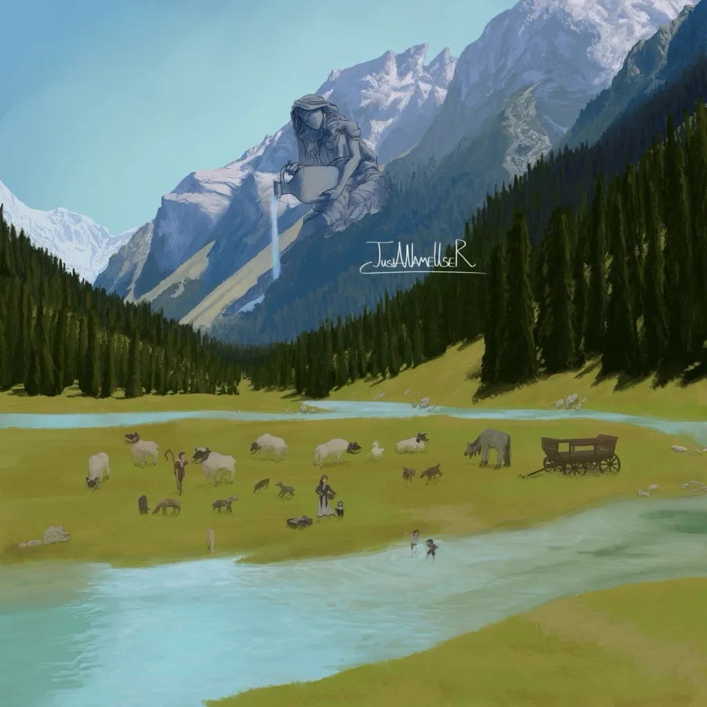 Aluigna world artwork