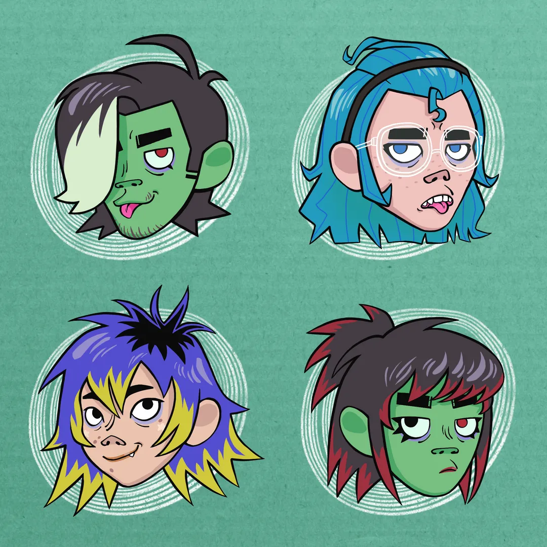 Snakes & Ladders (Gorillaz) world artwork