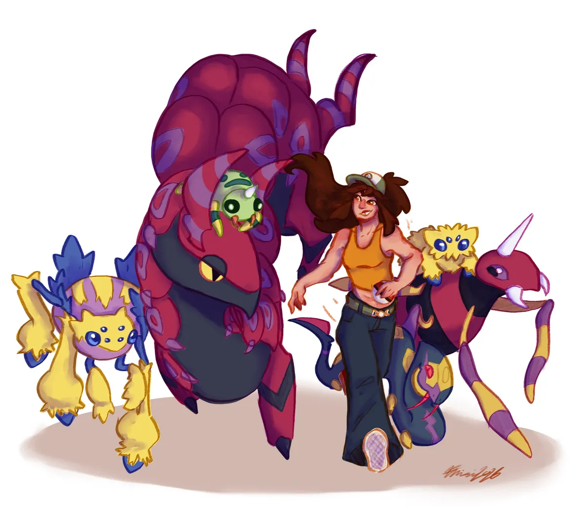 Pokemon AU / just pokemon stuff world artwork