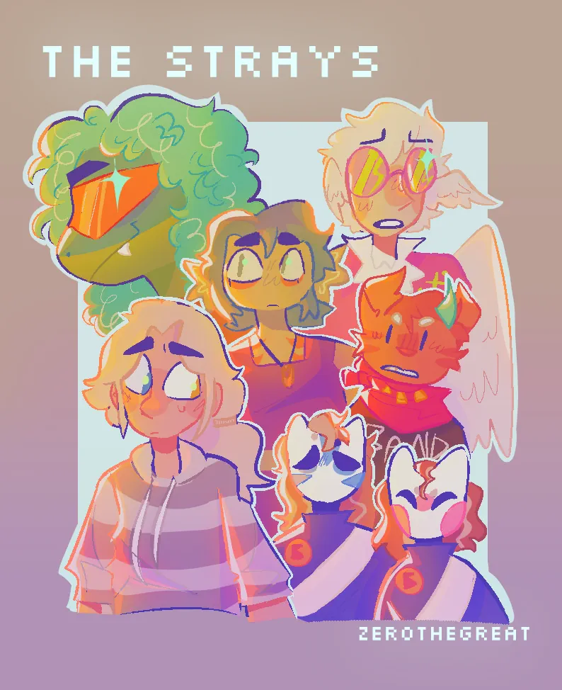 The Strays world artwork