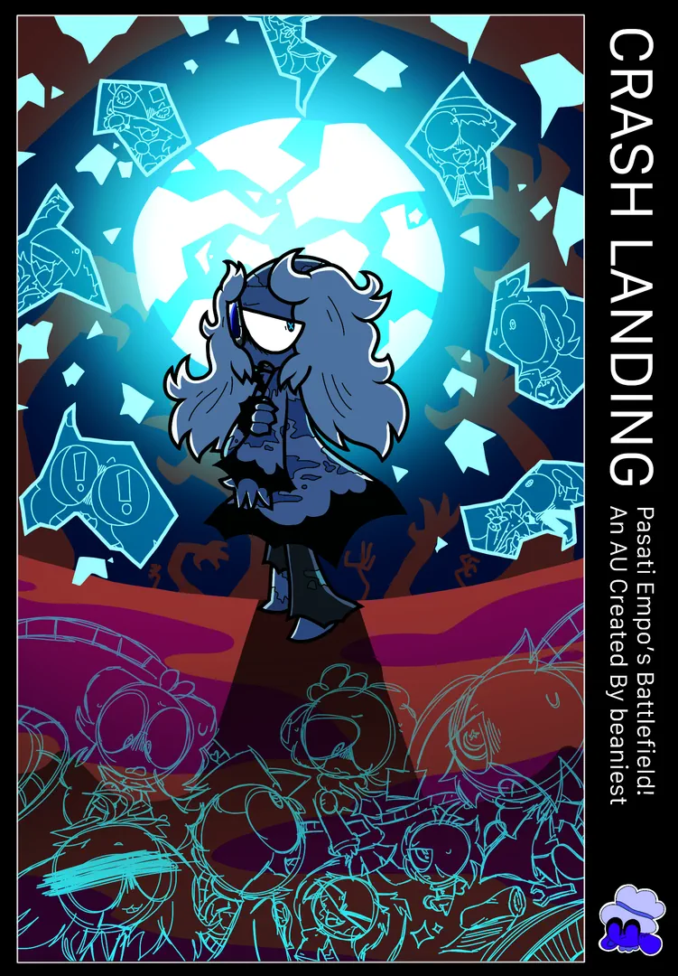 CRASH LANDING: Pasati Empo’s Battlefield! world artwork