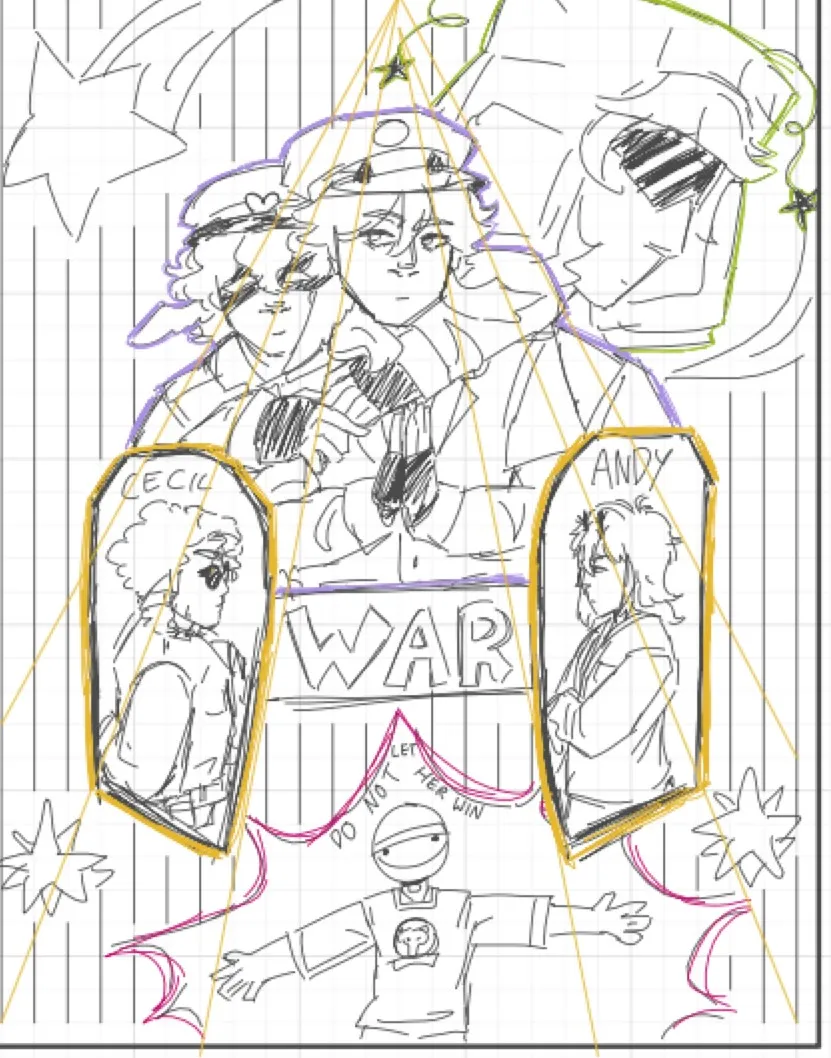 LOVE OVER WAR (collab world) world artwork