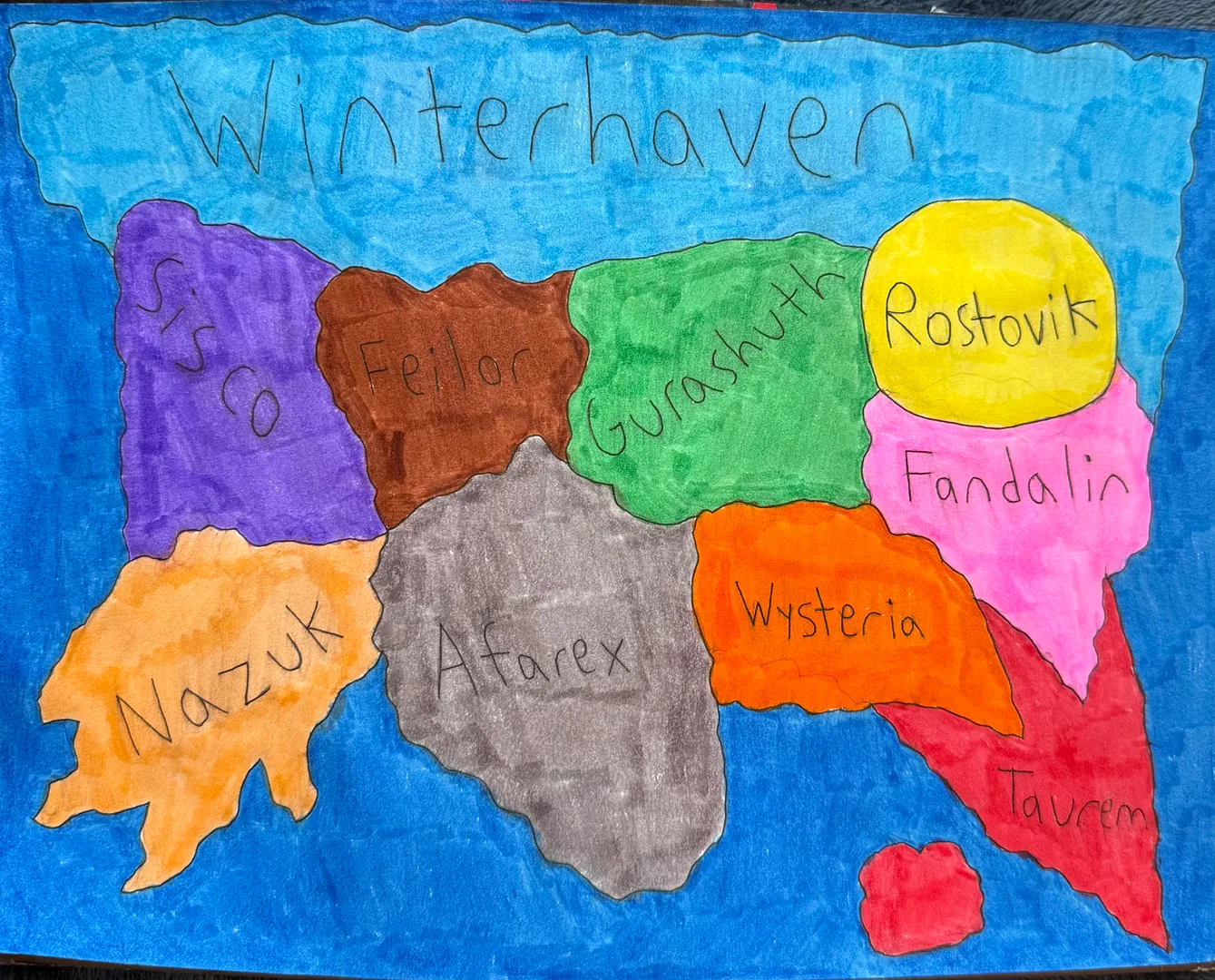 Mythral world artwork