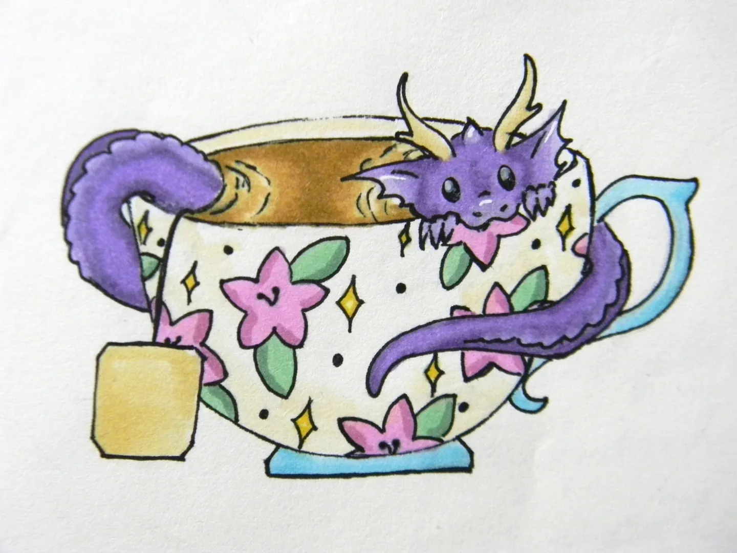 Dangrea (Tea N Dragons official country) world artwork