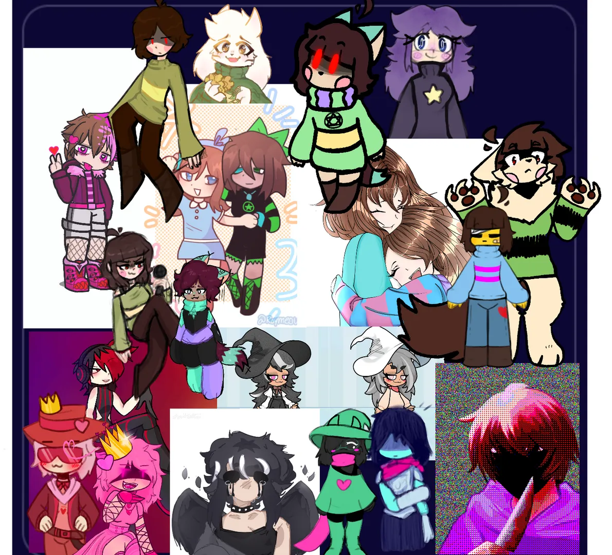 Sillytale (Undertale AU) world artwork