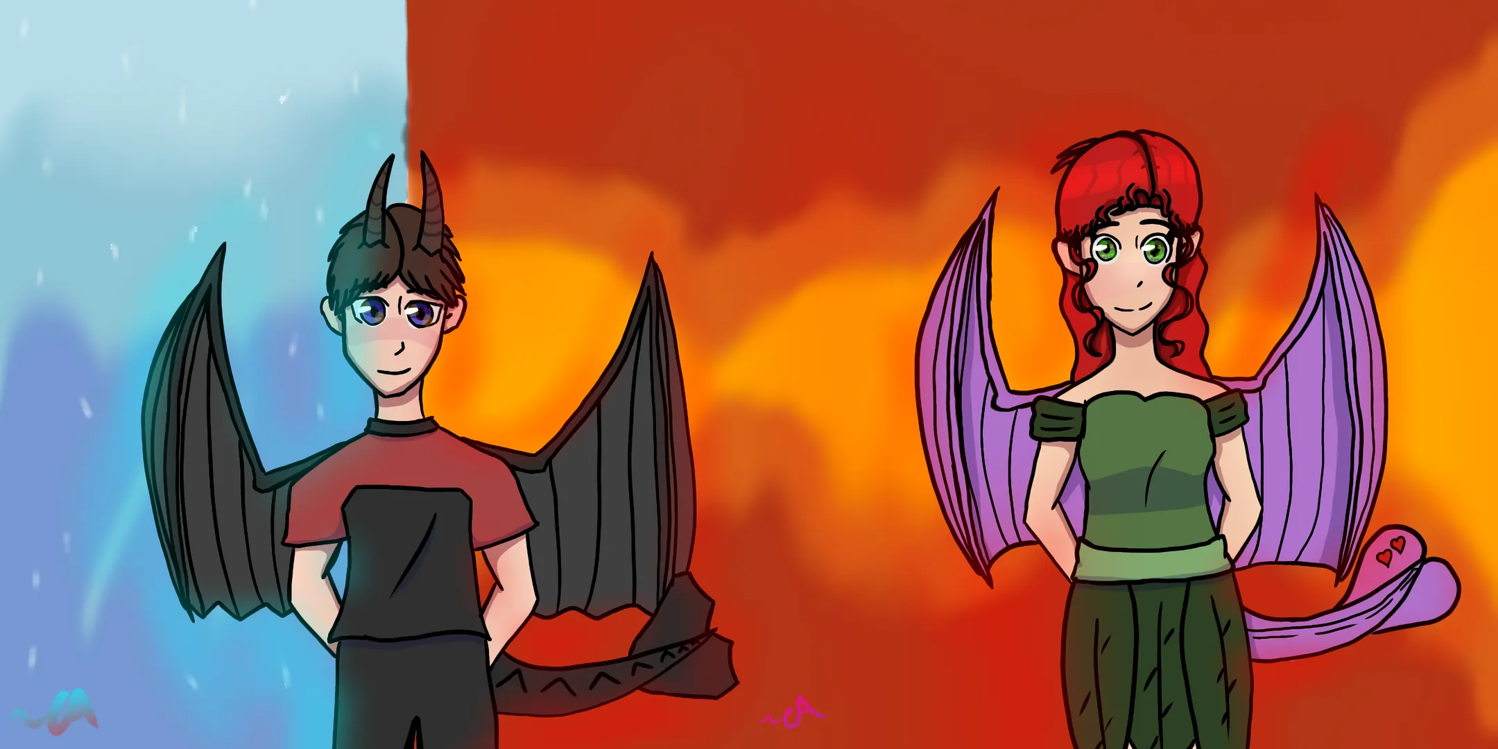 Dragontail world artwork