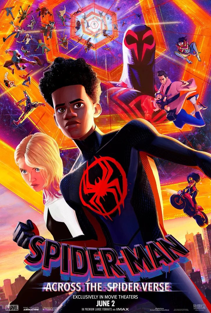 Spiderverse world artwork
