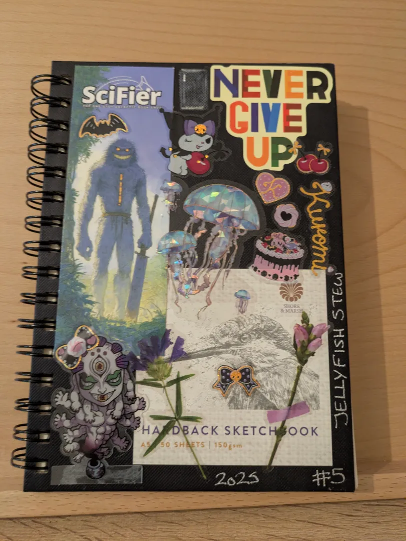 Sketchbook #5 world artwork