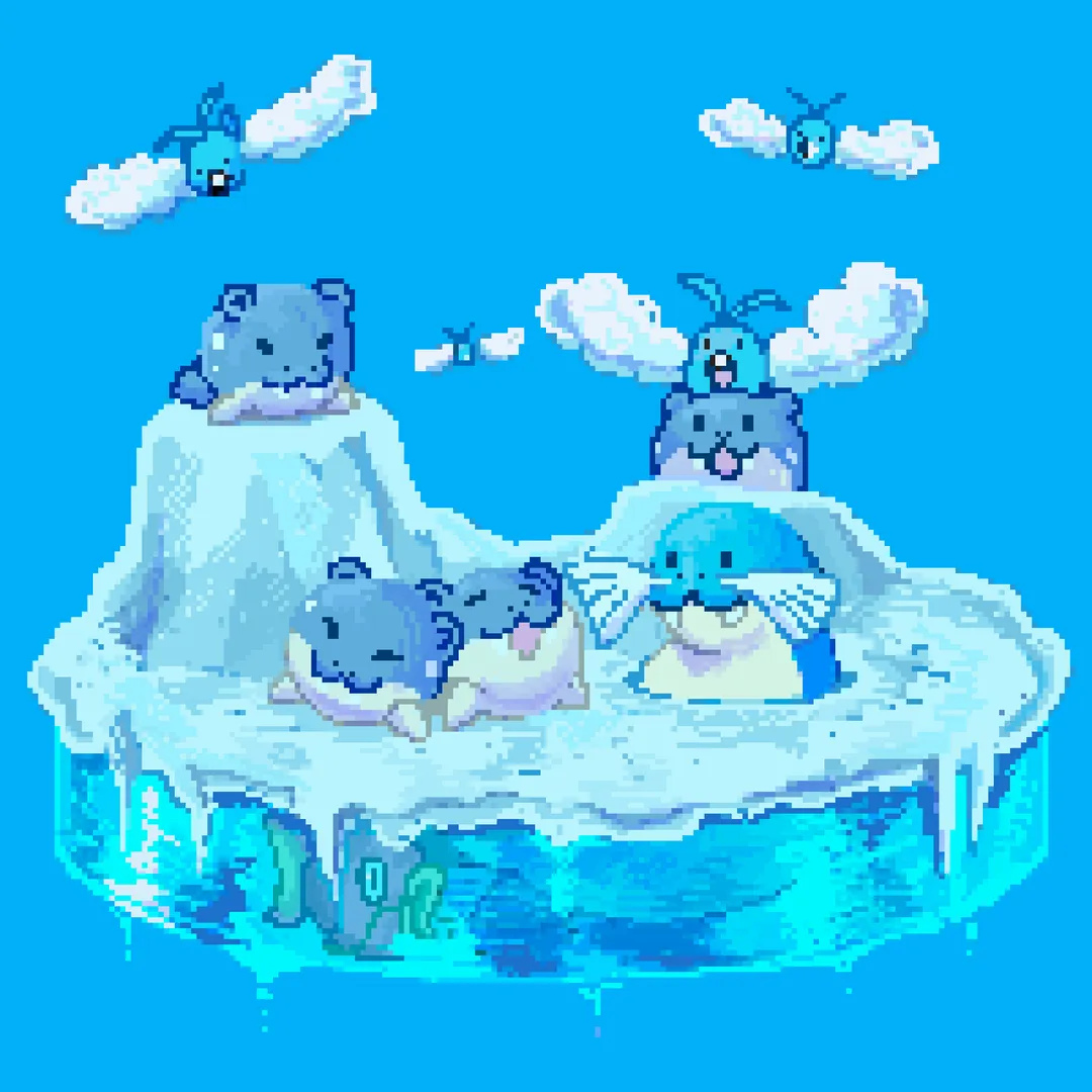 Pokemon world artwork