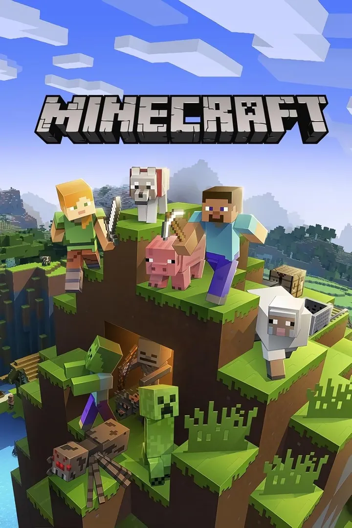 Minecraft world artwork