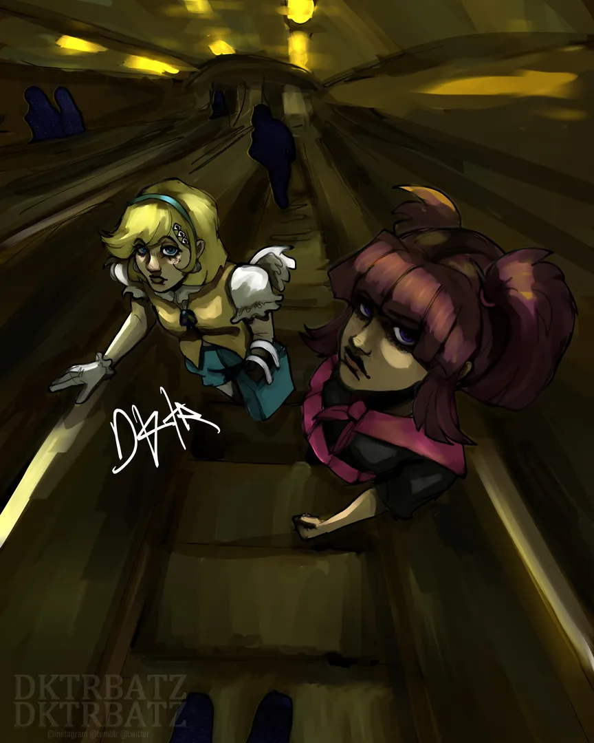 Mahou Horrors world artwork