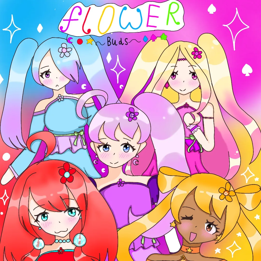 Flower buds|webtoon world artwork