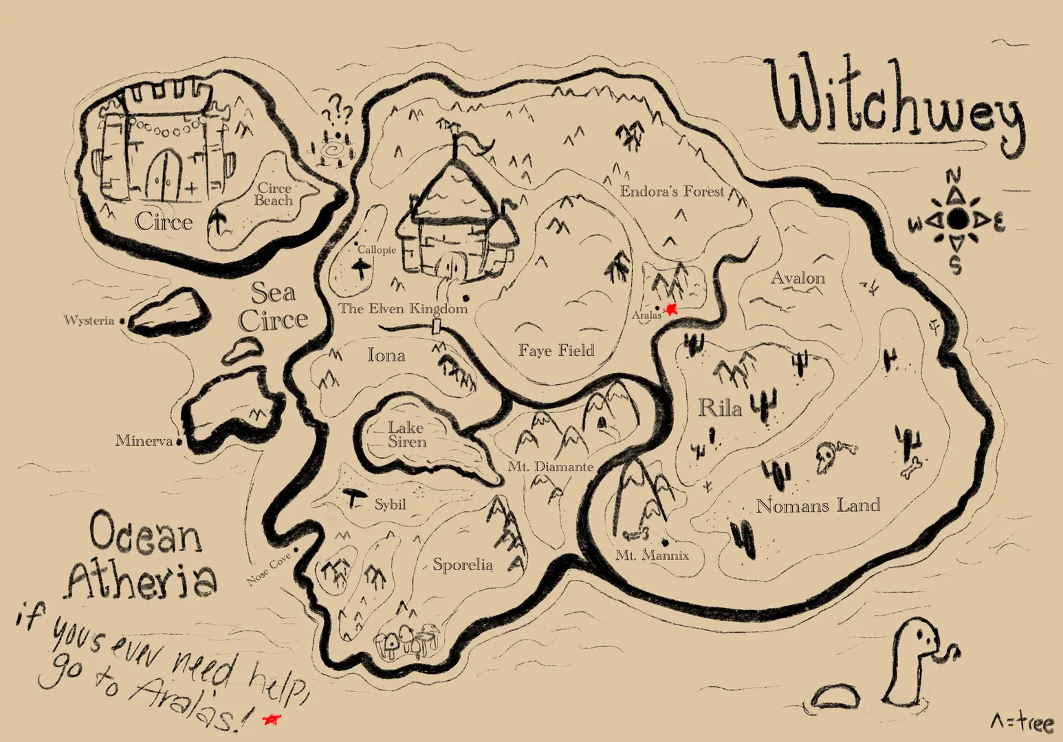 Witchwey world artwork