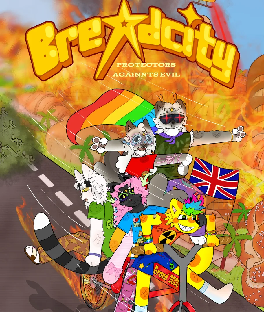 Bread city world artwork
