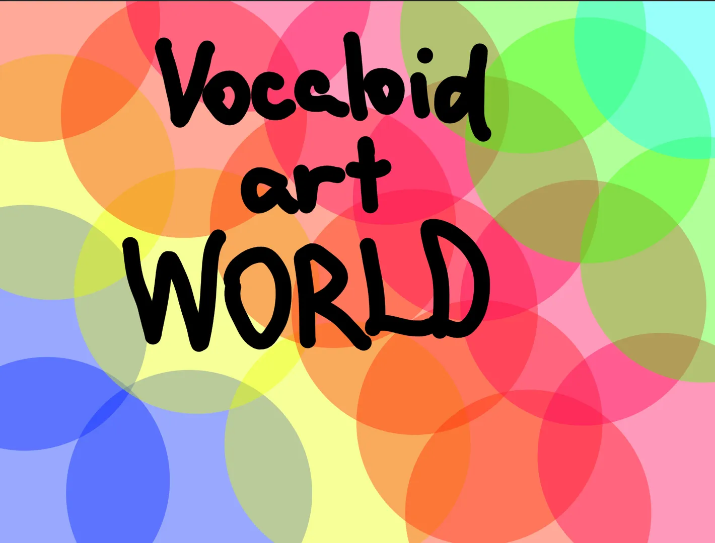 Vocaloid art world artwork