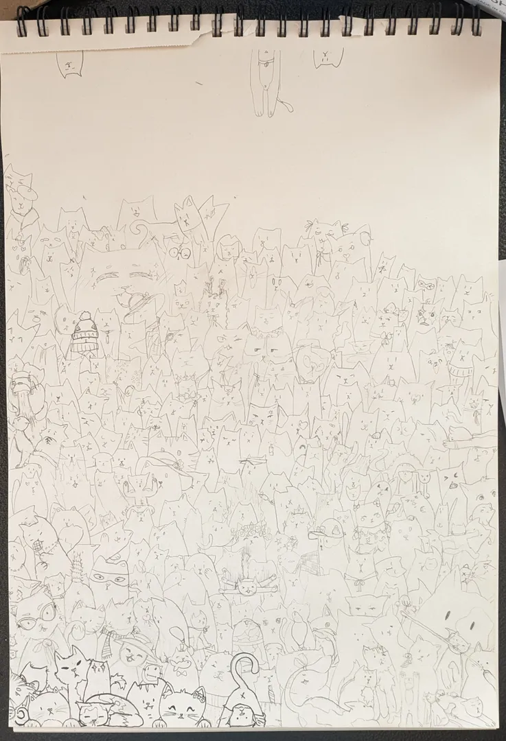 WIPs world artwork
