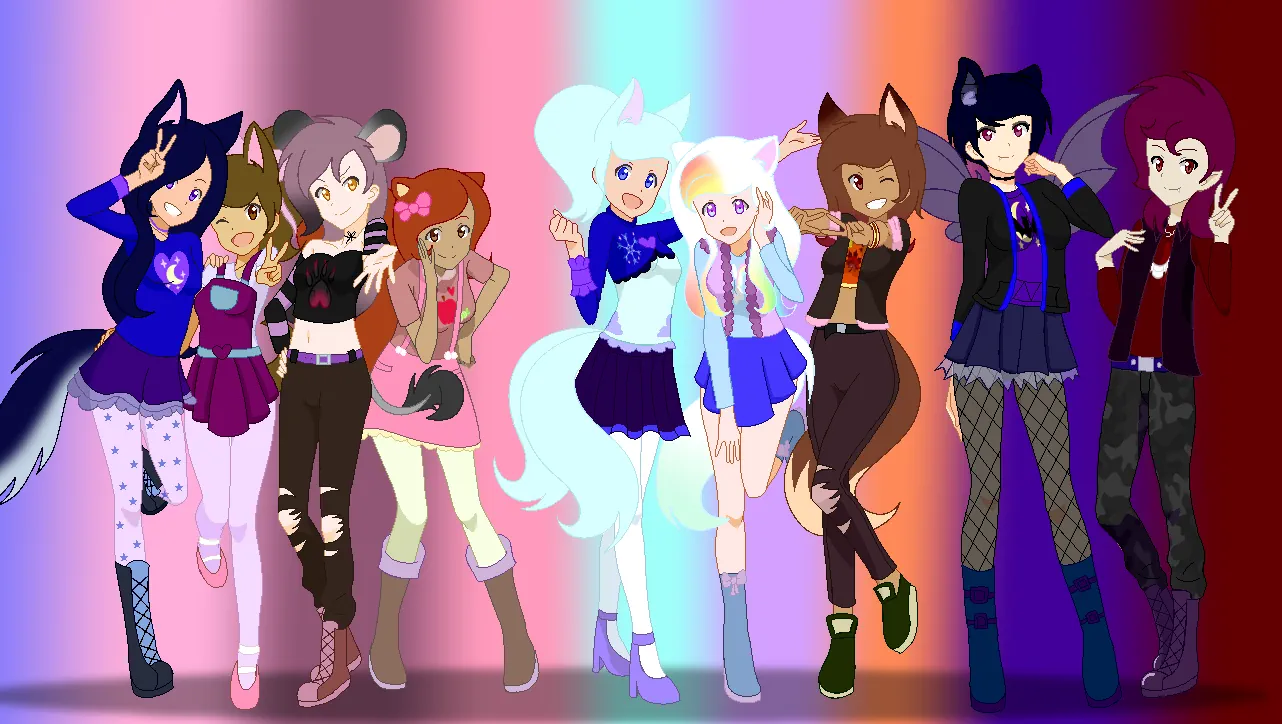 Anime world artwork