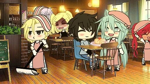 ⌂⠀┈⠀gacha world artwork