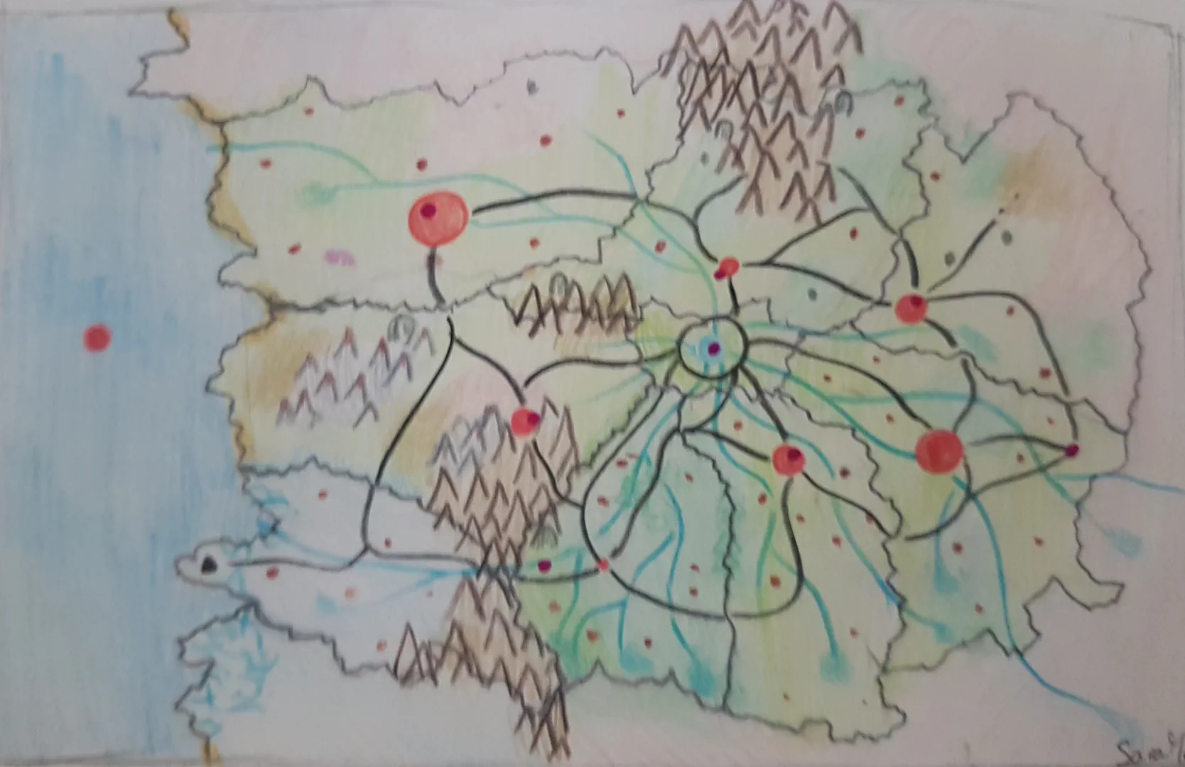 Izodia world artwork