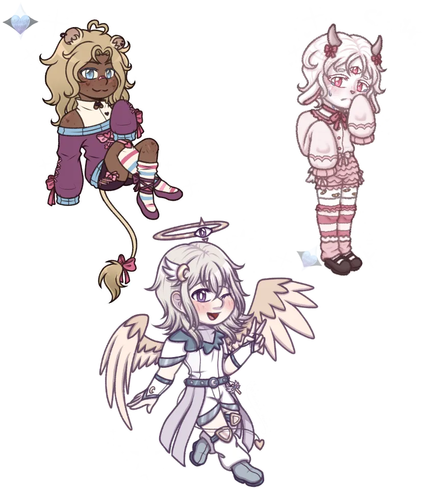 🖌💙 Art Examples (CHIBI) 💜🖌 world artwork