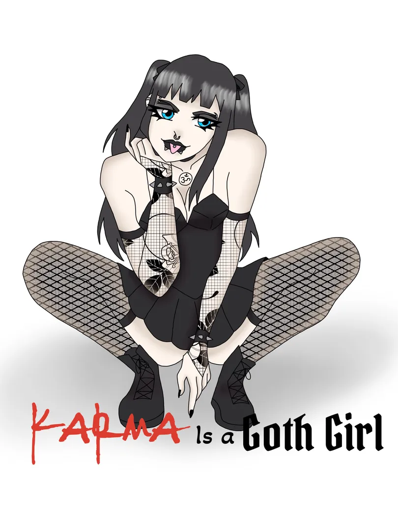 Karma is a Goth Girl world artwork