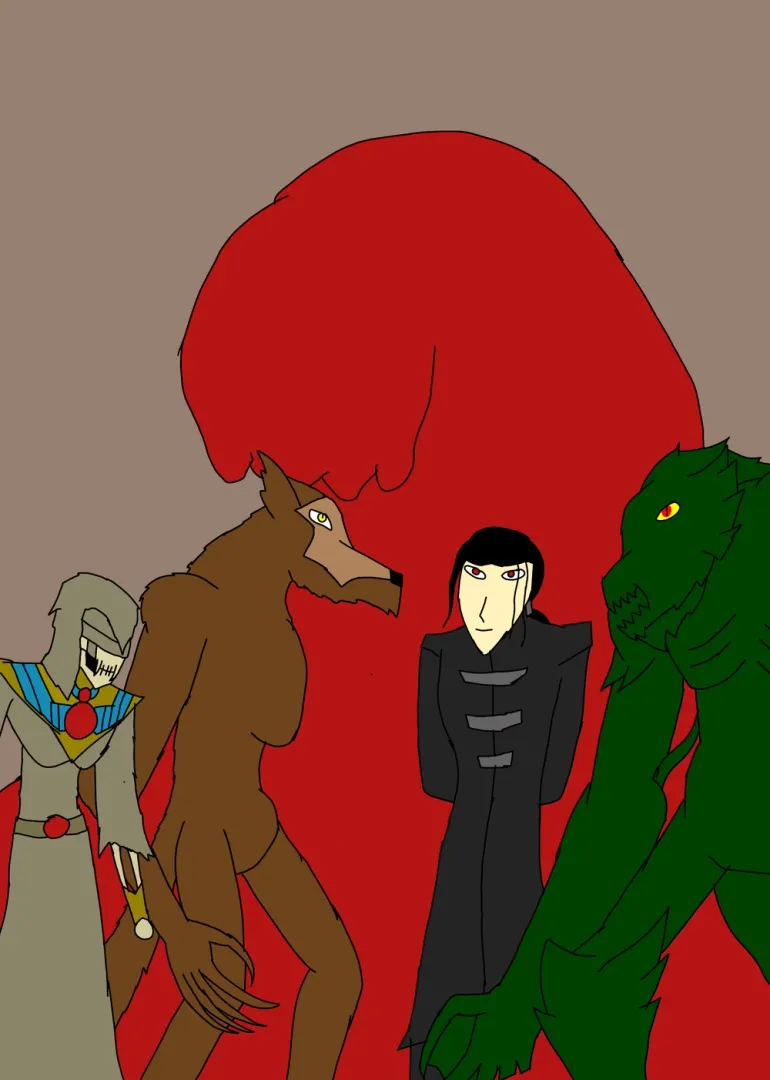 DrakoWarriors Villains world artwork