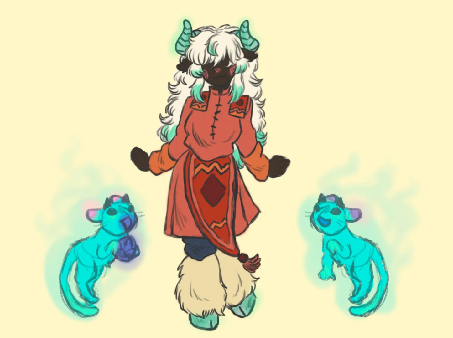 OCs I got from Trades world artwork