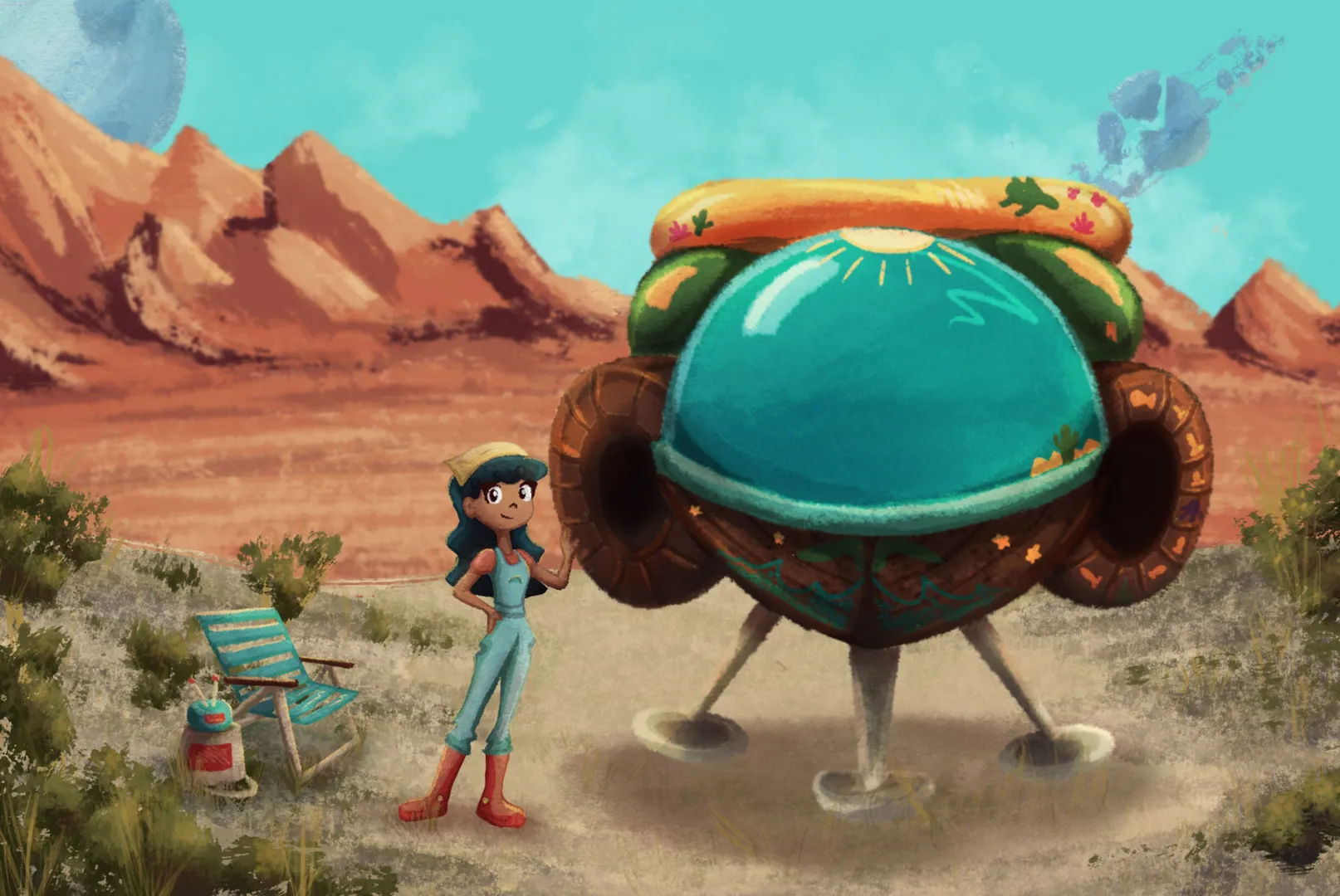 Asteroid Rain world artwork