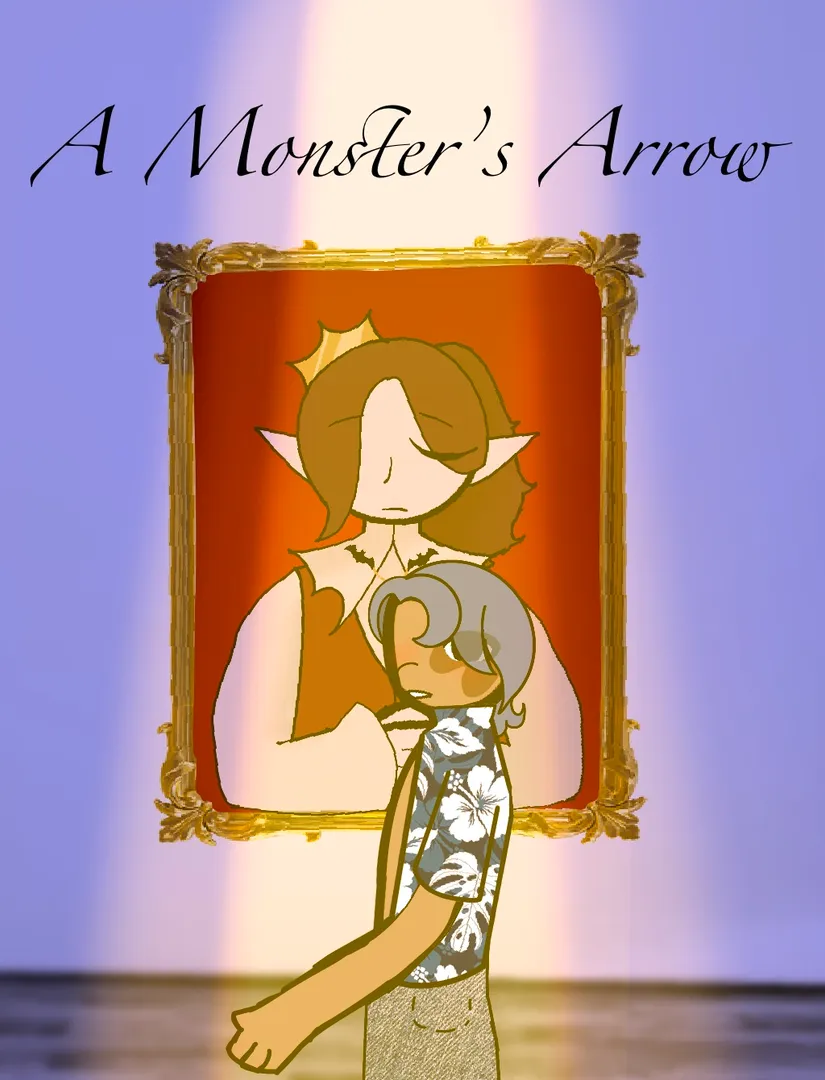 A monster’s arrow world artwork