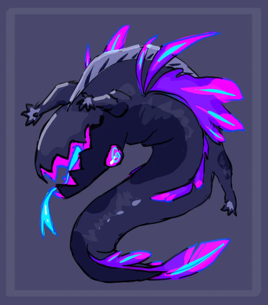 (almost) daily dragon doodles world artwork