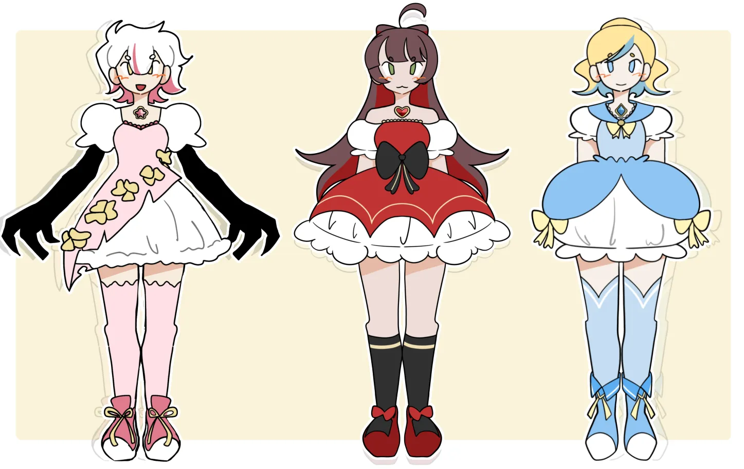 Magical Girls world artwork