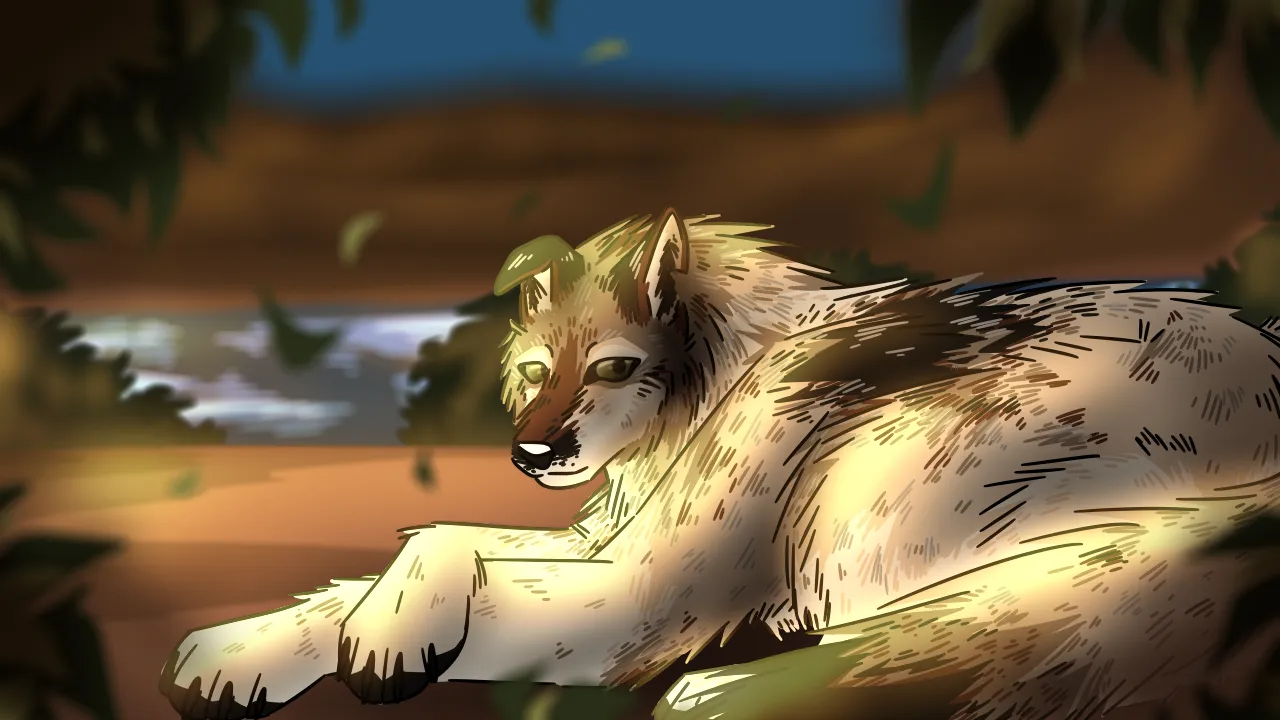 Wolfquest world artwork