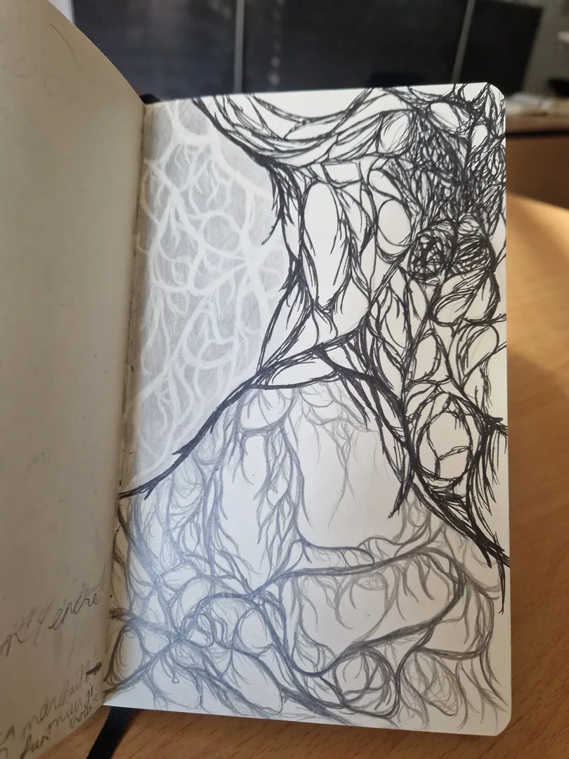 Spiderweb world artwork