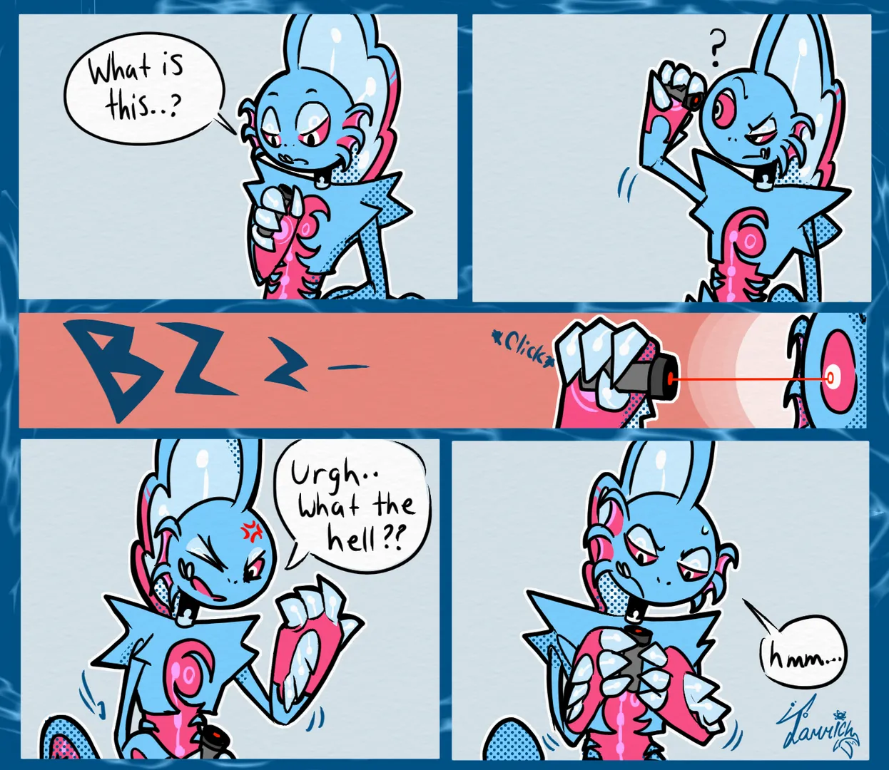 Comic pages (short comics) world artwork