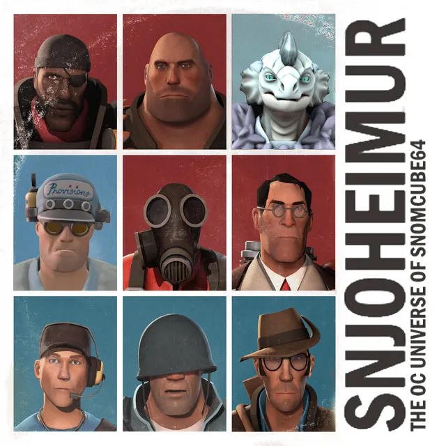 Snjóheimur world artwork
