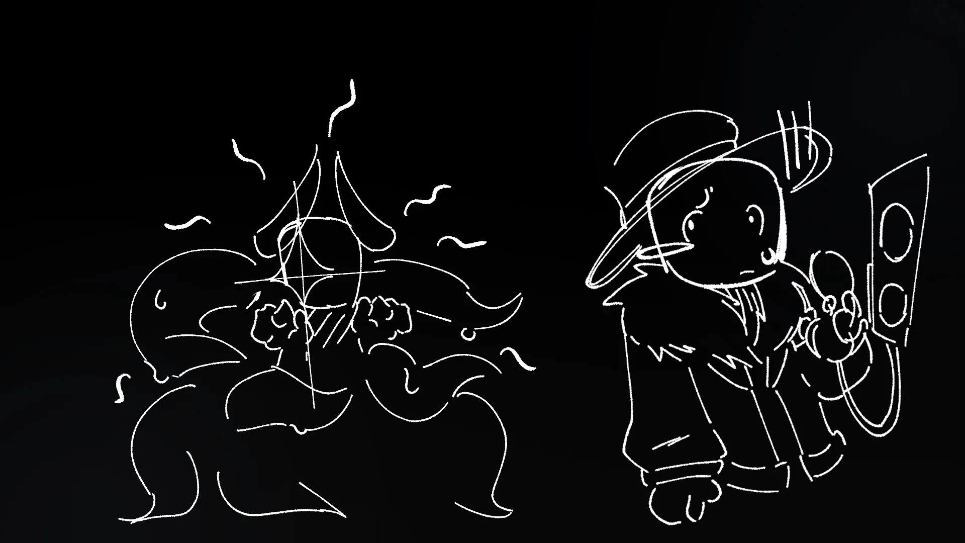 5AM Horrors world artwork