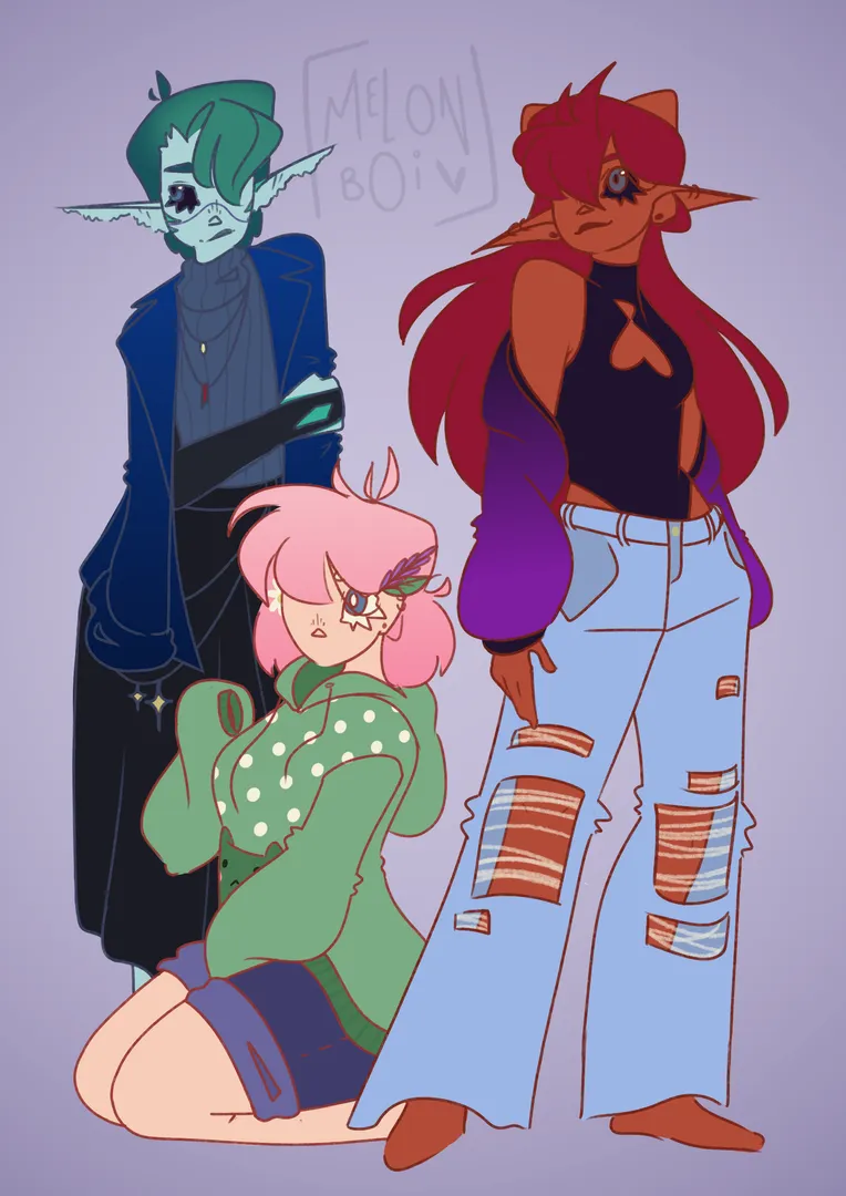Personal OC's world artwork